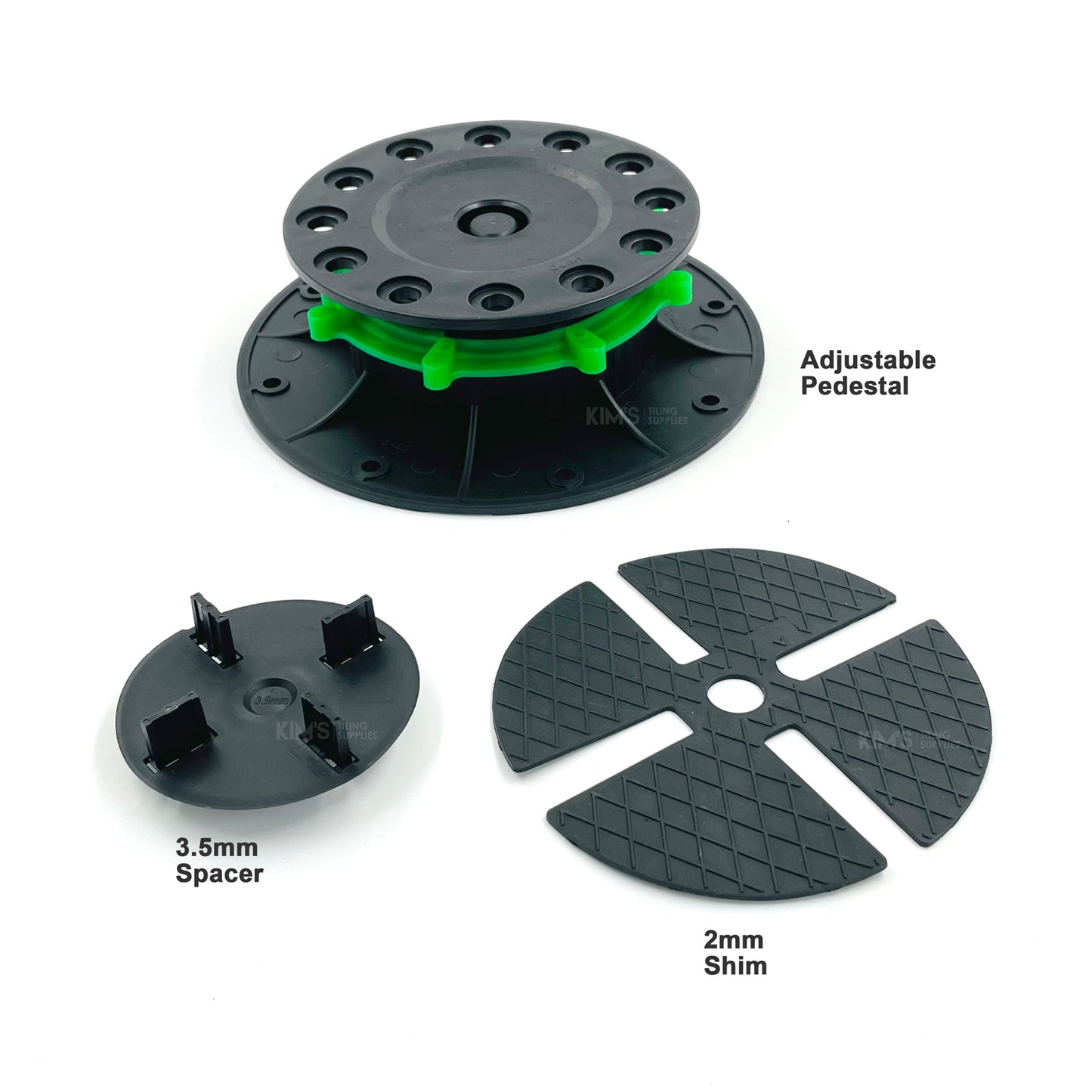 Adjustable Decking Tile Pedestal Deck Support for Courtyard Construction