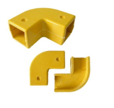 FRP/GRP HANDRAIL FITTINGS – Square Tubes Connecting and Securing Handrail Systems