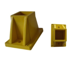 FRP/GRP HANDRAIL FITTINGS – Square Tubes Connecting and Securing Handrail Systems