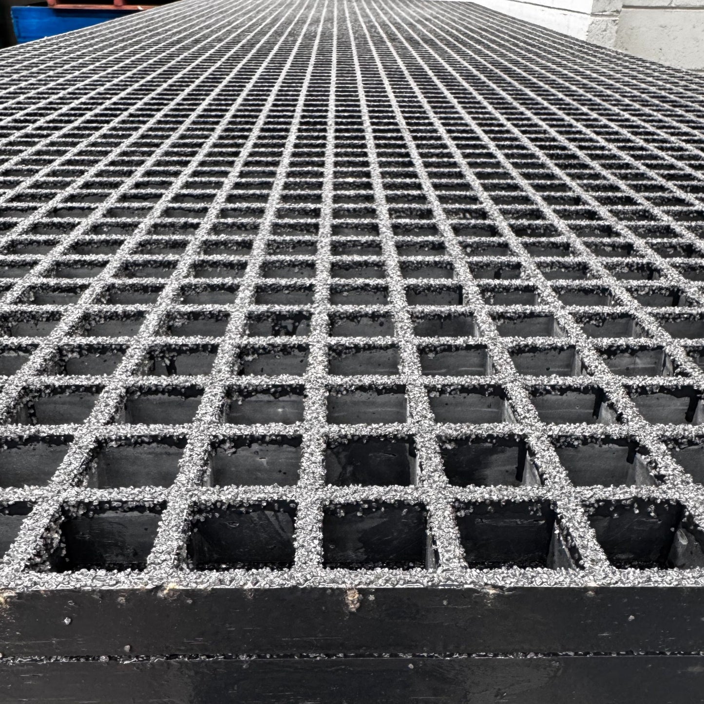FRP flooring grating 38x38mm standard mesh size 1220x3660mm