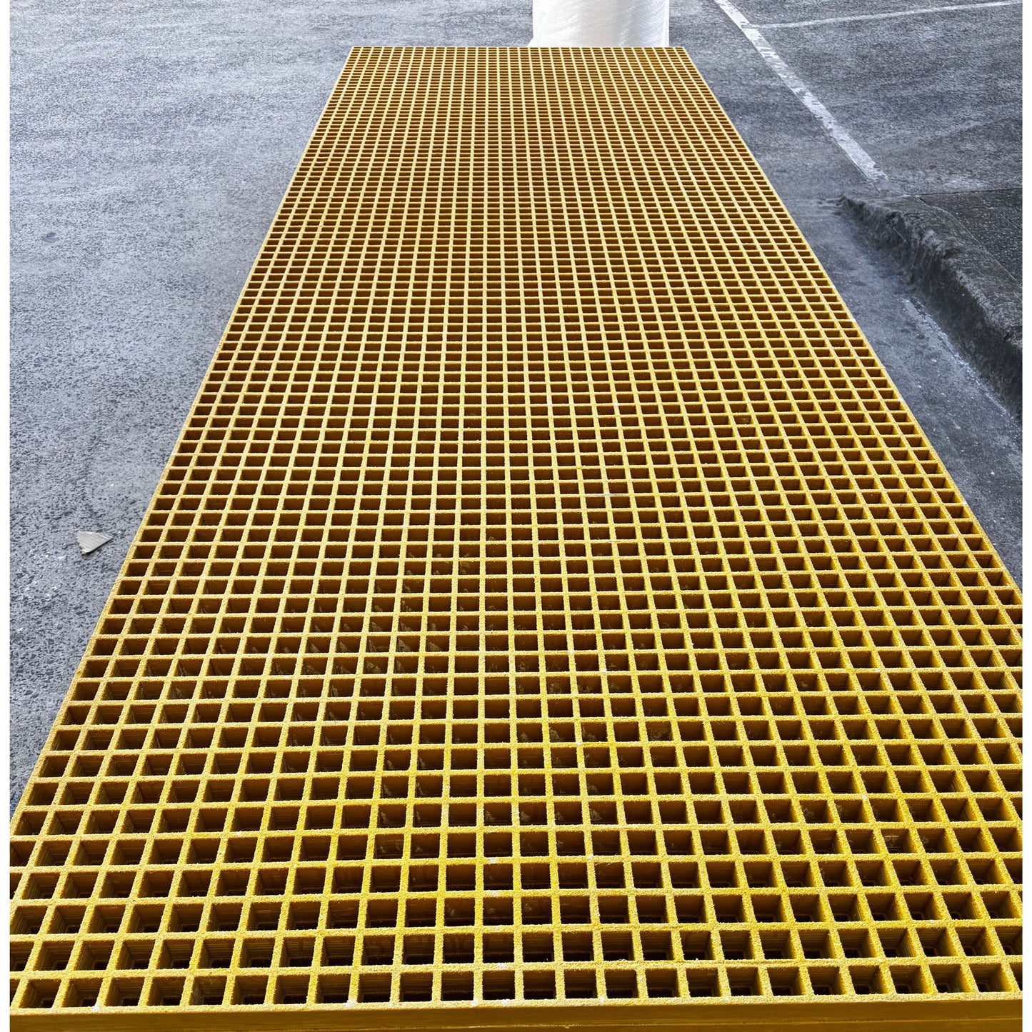 FRP flooring grating 38x38mm standard mesh size 1220x3660mm