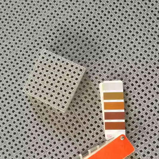 FRP Grating 12.7x12.7mm Micro Mesh non-slip grit black grey RAL7021