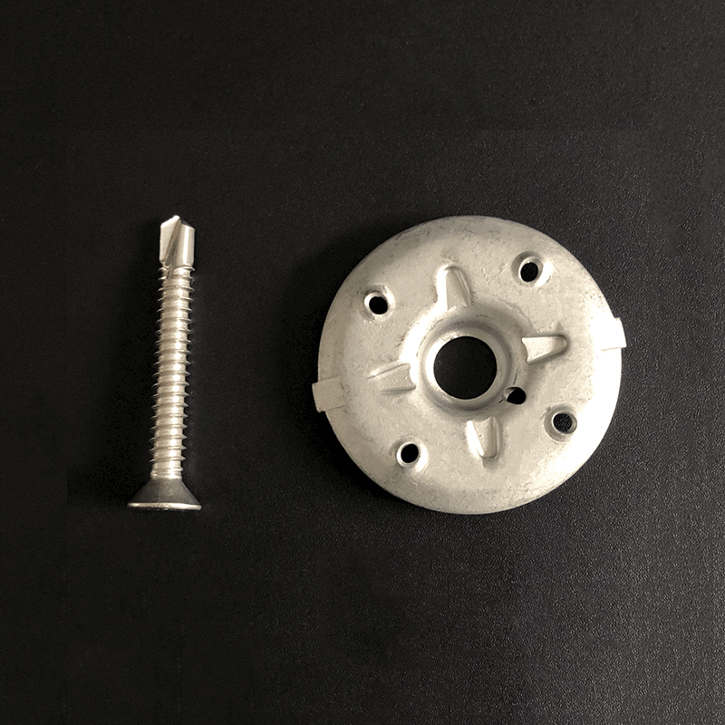 w clip and screw for frp grating install