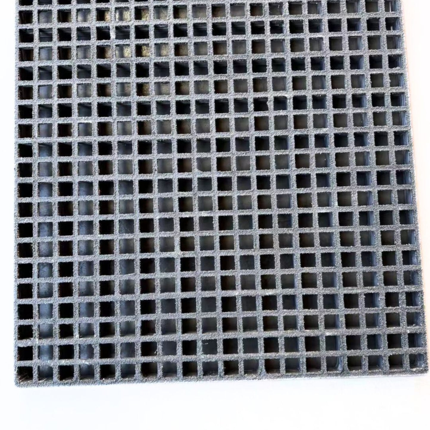 FRP grating non-slip grit 1220x3608mm mini mesh25x25mm dark grey 25mm thick
