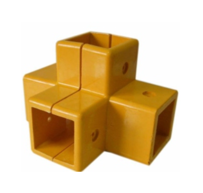 FRP/GRP HANDRAIL FITTINGS – Square Tubes Connecting and Securing Handrail Systems