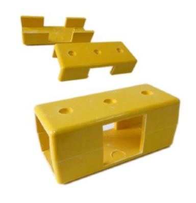 FRP/GRP HANDRAIL FITTINGS – Square Tubes Connecting and Securing Handrail Systems