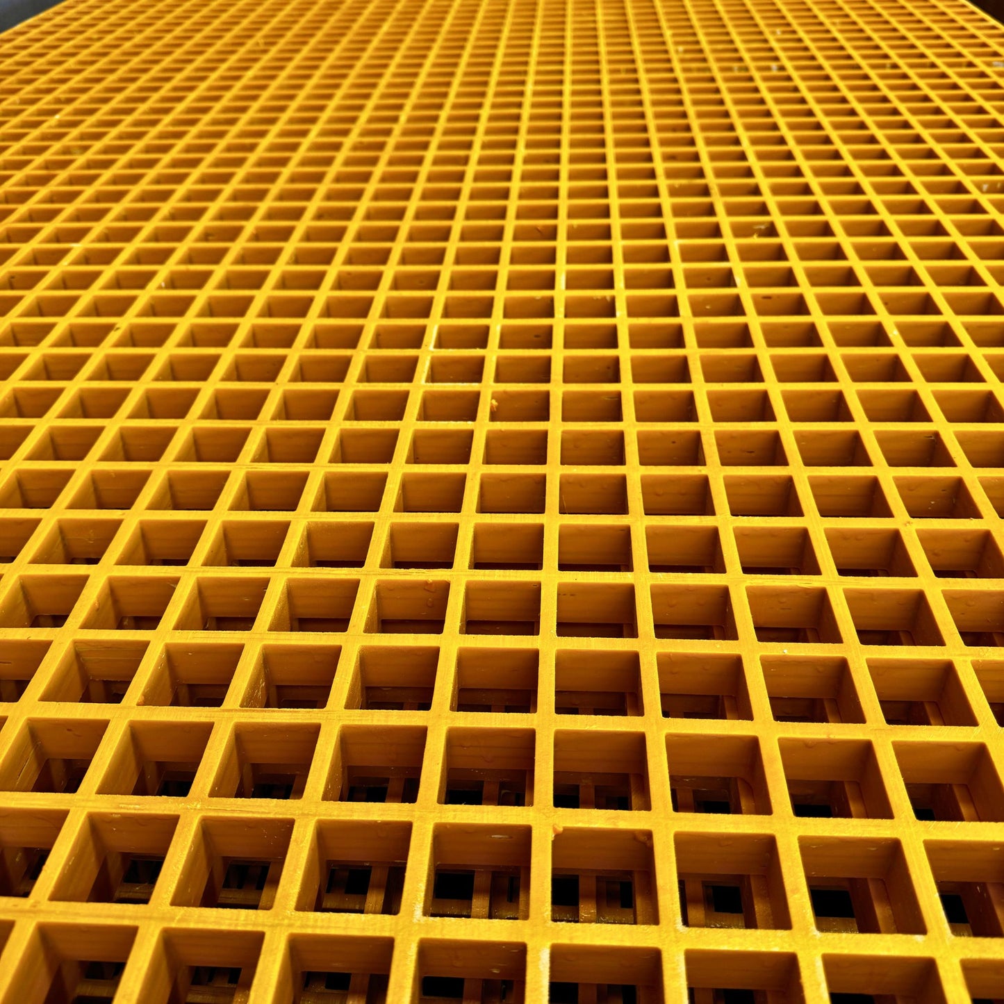 FRP flooring grating 38x38mm standard mesh size 1220x3660mm