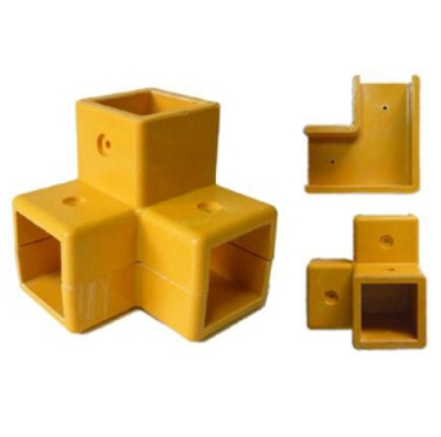 FRP/GRP HANDRAIL FITTINGS – Square Tubes Connecting and Securing Handrail Systems