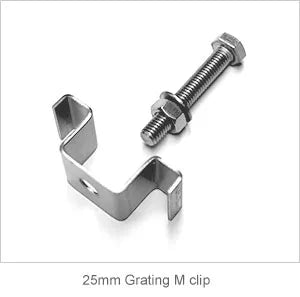 Stainless M Type Fixing clips for FRP grating