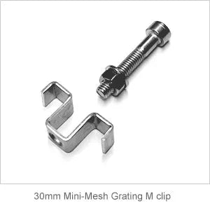 Stainless M Type Fixing clips for FRP grating