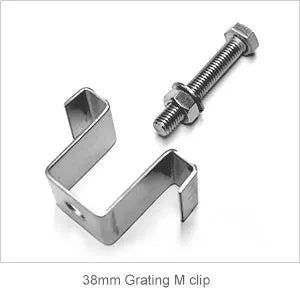 Stainless M Type Fixing clips for FRP grating