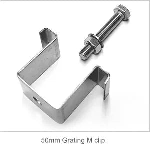 Stainless M Type Fixing clips for FRP grating