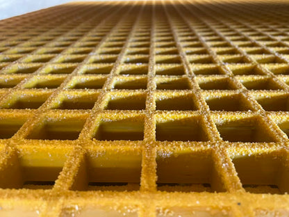 FRP Anti-Slip Grating 25x25mm Mini Mesh 25mm Thick
