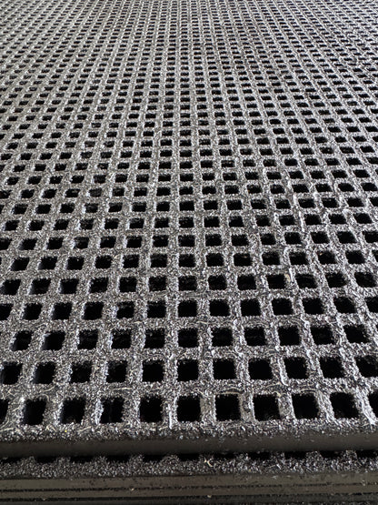 frp grate non-slip grit mini mesh 19x19mm
