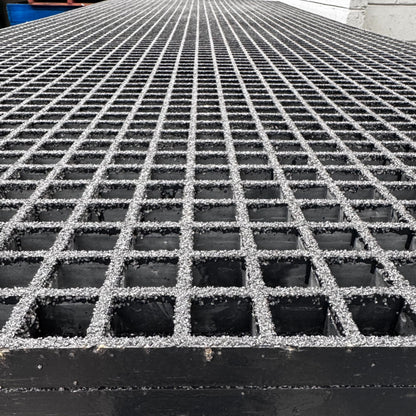 FRP flooring grating 38x38mm standard mesh size 1220x3660mm