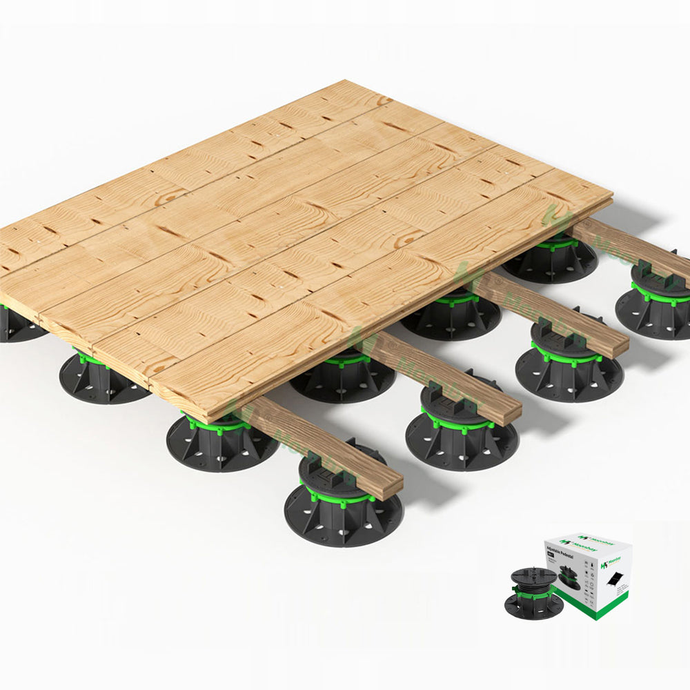 Adjustable Decking Tile Pedestal Deck Support for Courtyard Construction