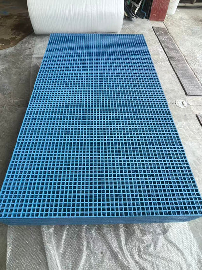 FRP blue grit mini mesh flooring