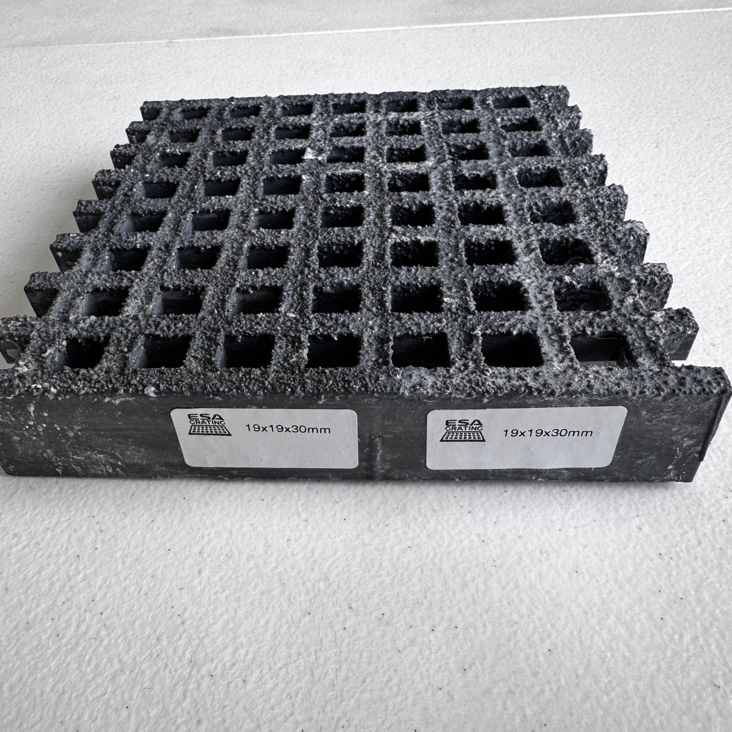 frp grate non-slip grit mini mesh19x19mm dark grey 1220x3660mm