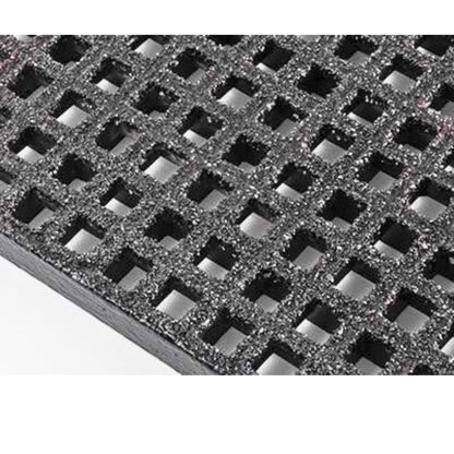 frp grate non-slip grit mini mesh19x19mm dark grey 1220x3660mm