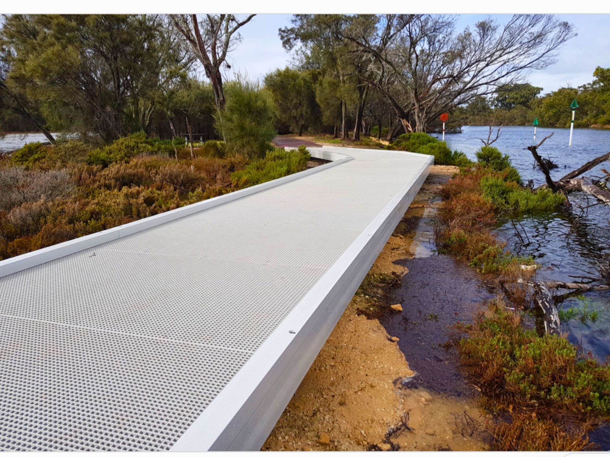 frp free maintance park grating