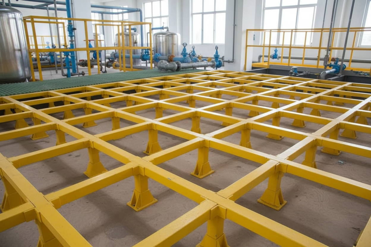 FRP Square Tube Platform structural frame