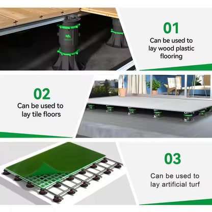 Adjustable Decking Tile Pedestal Deck Support for Courtyard Construction